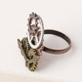 Gear Ring Retro Watch Needle Personality Ring